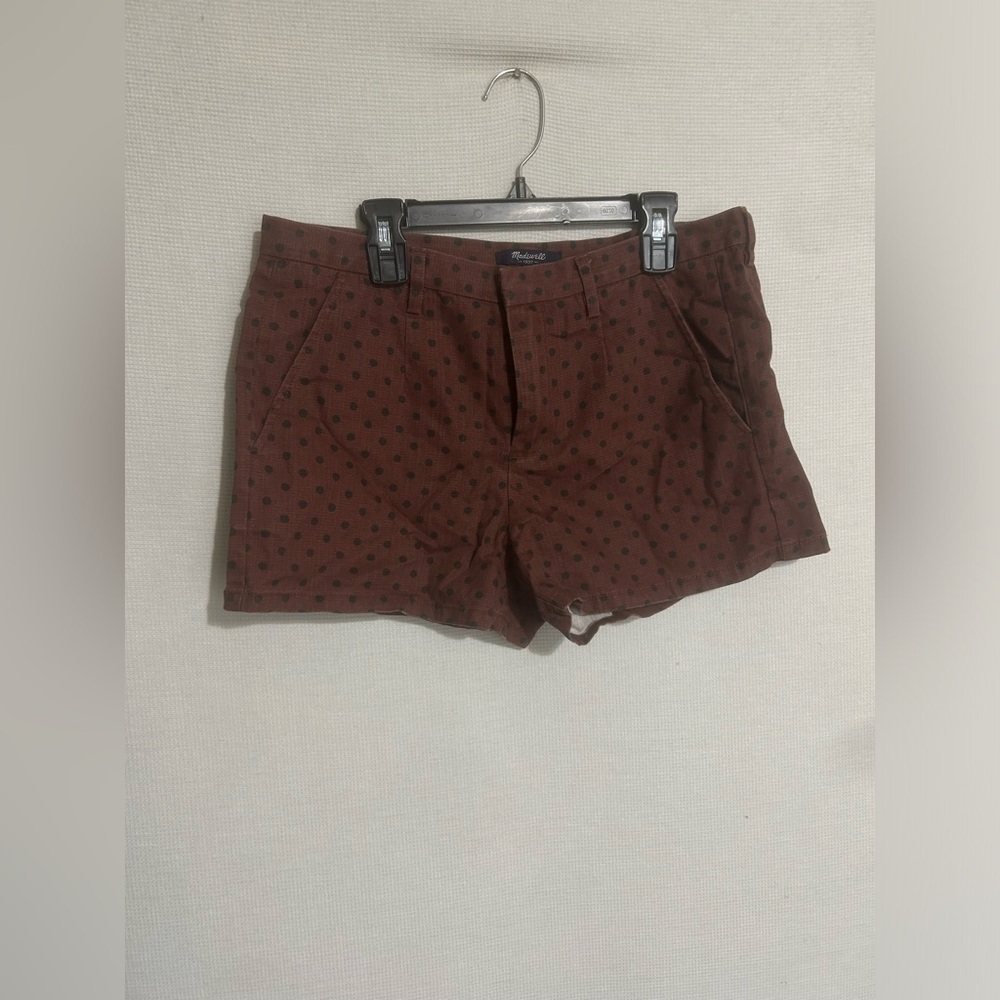 Nwot Madewell polka dot shorts